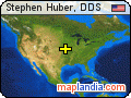 Stephen Huber, DDS satellite map