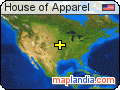 House of Apparel satellite map
