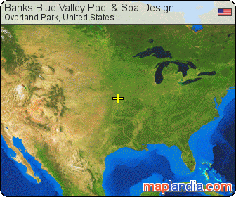 Banks Blue Valley Pool & Spa Design satellite map