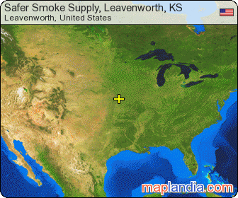 Safer Smoke Supply, Leavenworth, KS satellite map