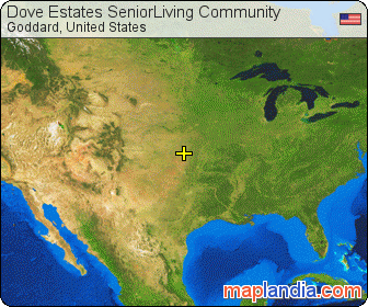 Dove Estates SeniorLiving Community satellite map