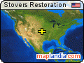 Stover’s Restoration satellite map
