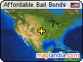 Affordable Bail Bonds satellite map