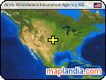 Andy Woodward Insurance Agency KS satellite map