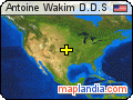Antoine Wakim D.D.S satellite map