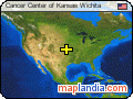 Cancer Center of Kansas Wichita satellite map