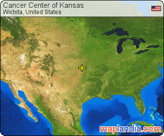 Cancer Center of Kansas satellite map