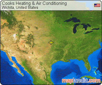 Cook’s Heating & Air Conditioning satellite map