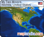 My Two Movers satellite map