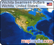 Wichita Seamless Gutters satellite map