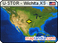 U-STOR - Wichita,KS satellite map