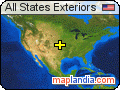 All States Exteriors satellite map
