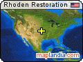 Rhoden Restoration satellite map