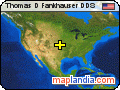 Thomas D Fankhauser DDS satellite map