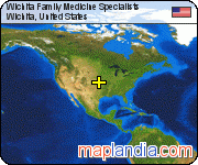 Wichita Family Medicine Specialists satellite map
