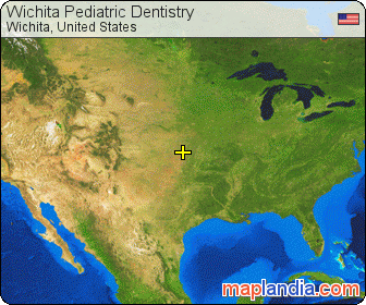 Wichita Pediatric Dentistry satellite map