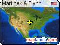 Martinek & Flynn satellite map