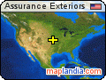 Assurance Exteriors satellite map