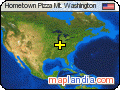 Hometown Pizza Mt. Washington satellite map