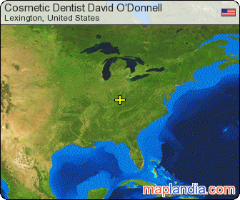 Cosmetic Dentist David O'Donnell  satellite map