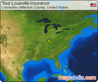 Your Louisville Insurance satellite map