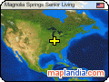 Magnolia Springs Senior Living satellite map