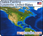 Nate’s Painting satellite map