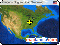 Ginger's Dog and Cat Grooming satellite map