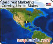 Best Pest Marketing satellite map
