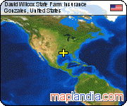 David Wilcox State Farm Insurance satellite map