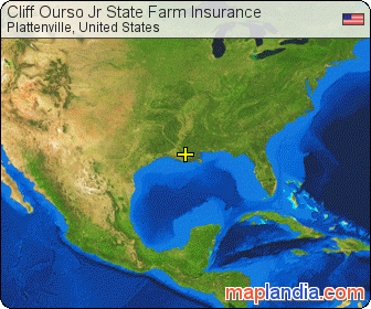 Cliff Ourso Jr State Farm Insurance satellite map