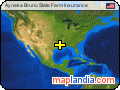 Ayneka Bruno State Farm Insurance satellite map