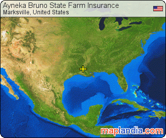 Ayneka Bruno State Farm Insurance satellite map
