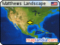 Matthews Landscape satellite map