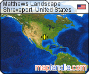 Matthews Landscape satellite map
