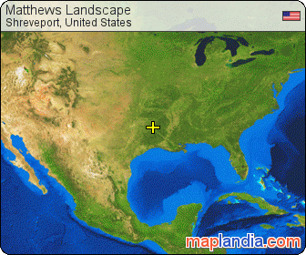 Matthews Landscape satellite map