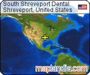 South Shreveport Dental satellite map