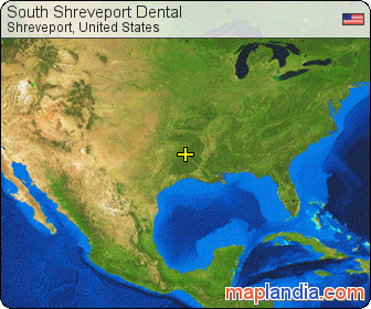 South Shreveport Dental satellite map