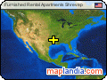 Furnished Rental Apartments Shrevep satellite map