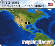 Pretenses satellite map