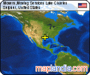 Movers,Moving Services Lake Charles satellite map