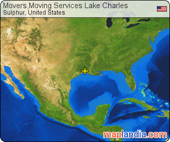 Movers,Moving Services Lake Charles satellite map
