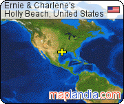 Ernie & Charlene's satellite map