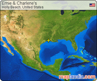 Ernie & Charlene's satellite map