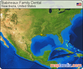 Babineaux Family Dental satellite map