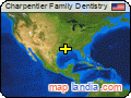 Charpentier Family Dentistry satellite map