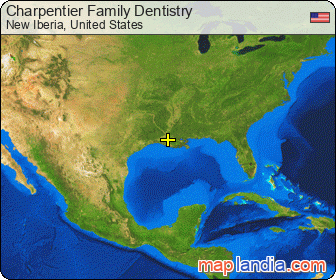 Charpentier Family Dentistry satellite map