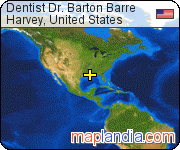 Dentist Dr. Barton Barre satellite map