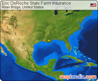 Eric DeRoche State Farm Insurance satellite map