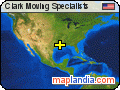 Clark Moving Specialists satellite map